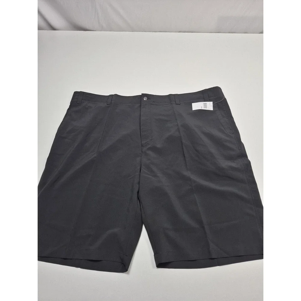 Callaway Golf Shorts Mens 50 Black Stretch Waistband 10.5 Inseam UPF 50 Big Tall